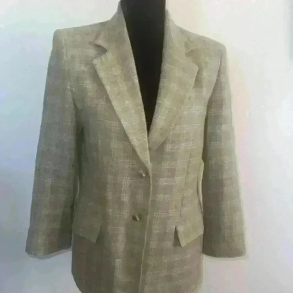 Pendleton Women's Blazer Jacket  Plaid Vintage - Picture 1 of 5